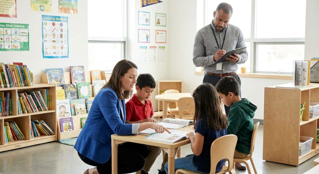 Teacher development and professional learning illustration for Dr Anup Sharma article